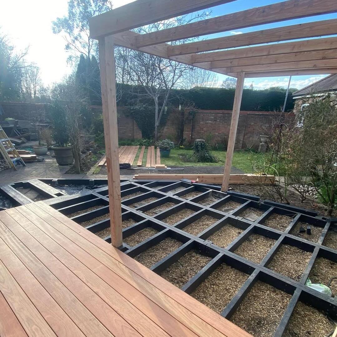 lychett bay jatoba hardwood deck