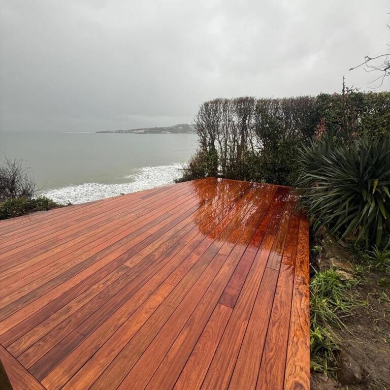 swanage Jatoba hardwood deck2